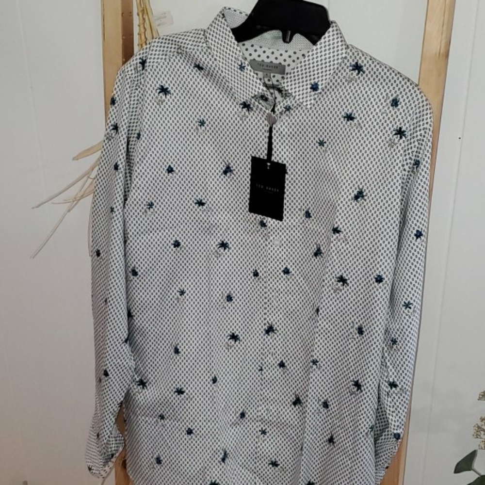 Ted Baker Flower pattern Button down